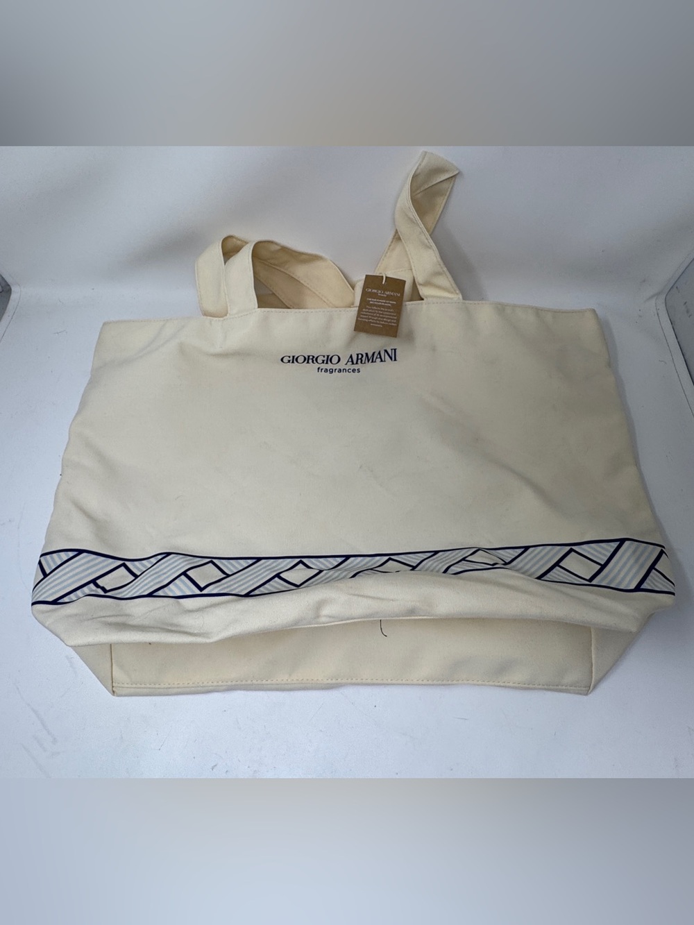 Giorgio Armani island tote